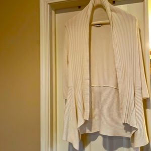 Once again open front cardigan